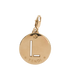 Fendi Bag Identification Charm-L, front view